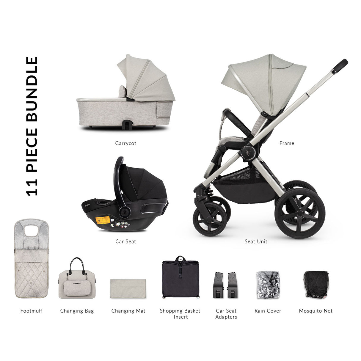 Venicci Upline 3-in-1 Travel System